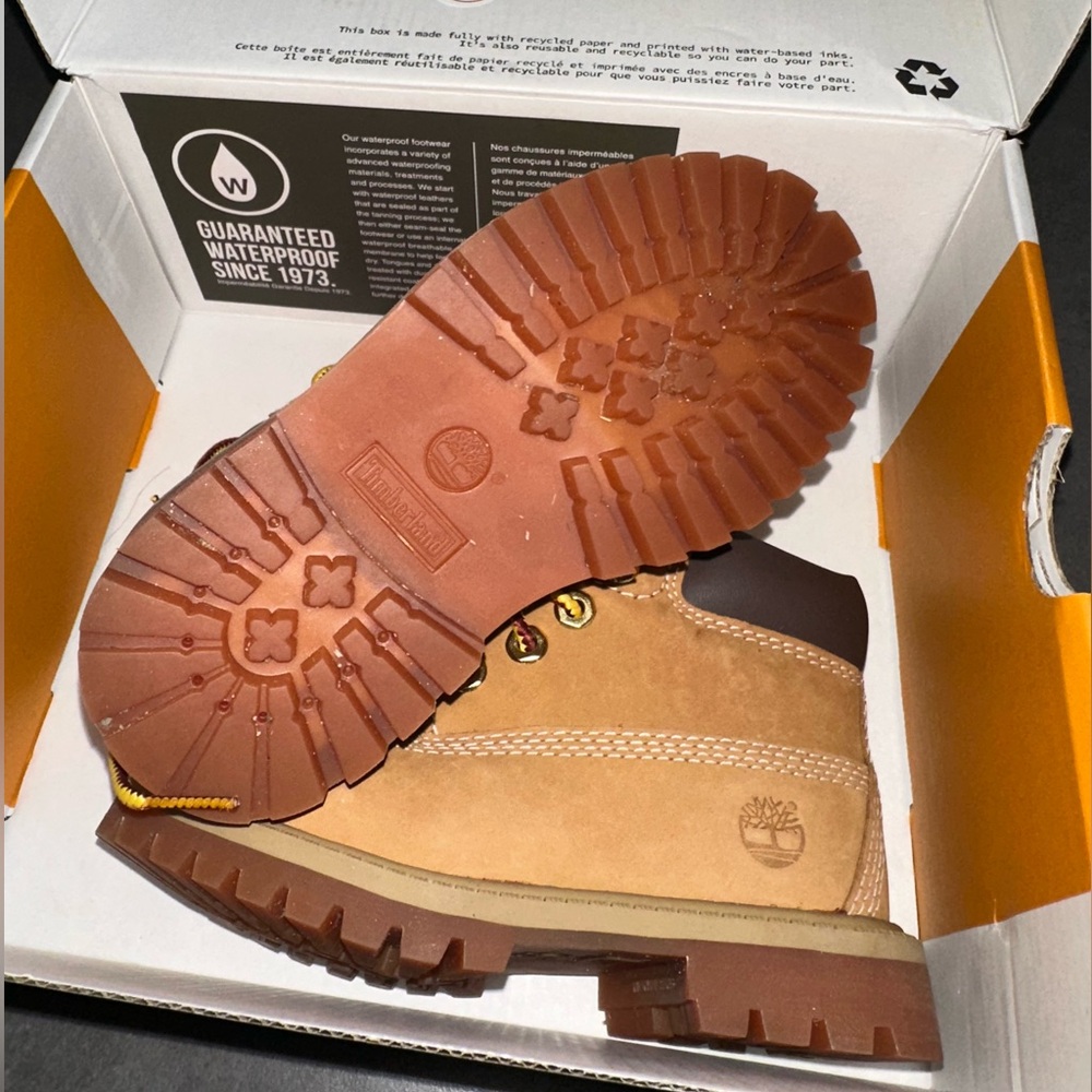 Timberland Premium 6in Waterproof Boot Wheat Nubuck